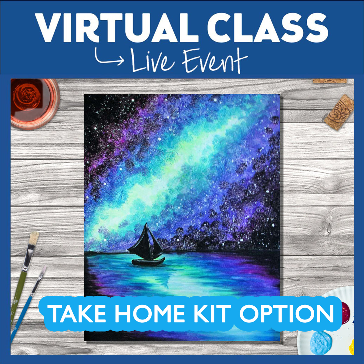 Take Home Kit & Virtual Class!